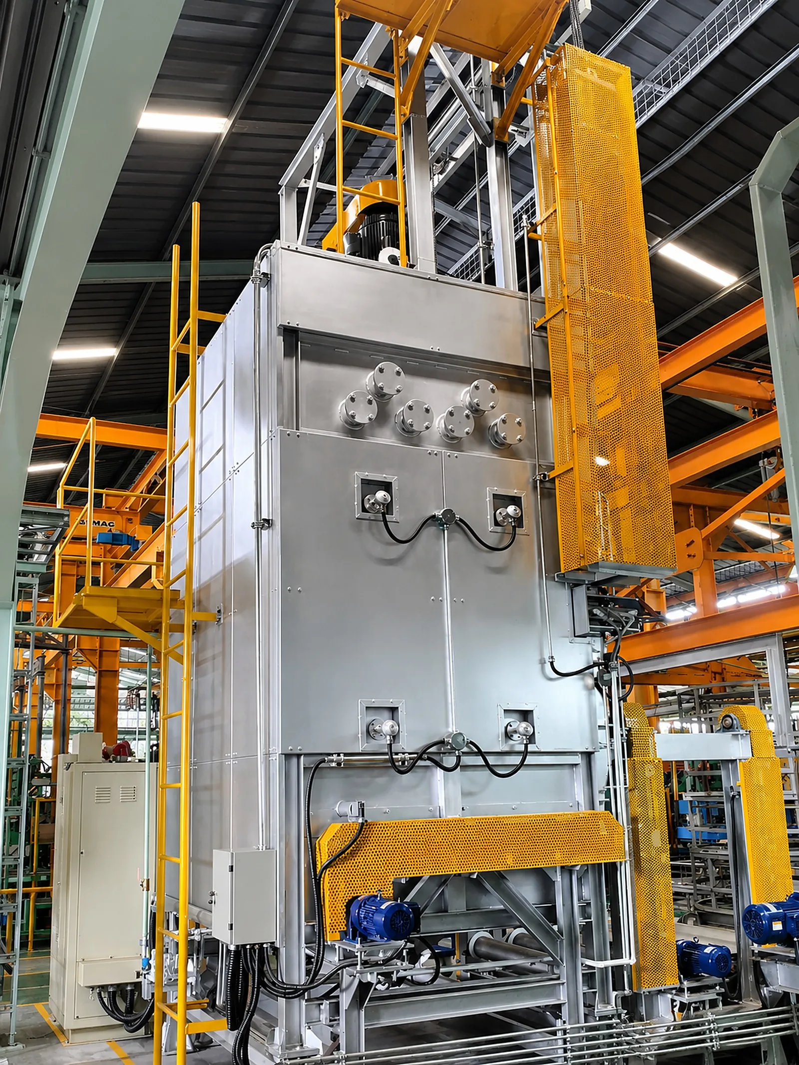 Industrial furnace built by MWT